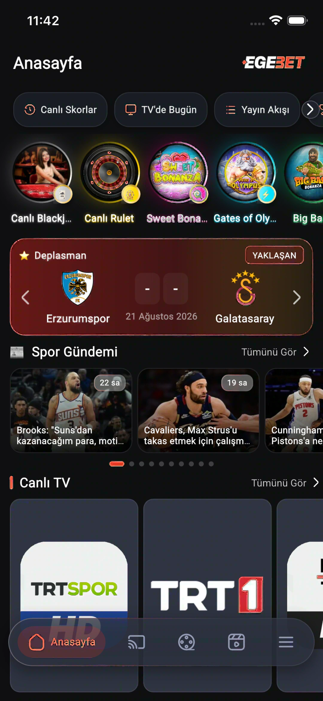 EgeBet IPTV